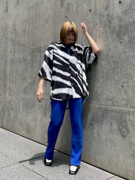 あおいさん(レディース・158cm)の夏コーディネート