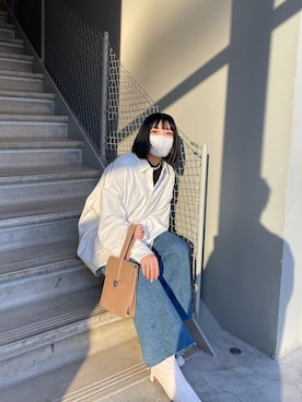 あおいさん（レディース・158cm）の春コーディネート