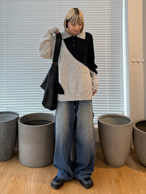 tk.TAKEO KIKUCHIあおいさんのデニムパンツを使ったコーディネート 