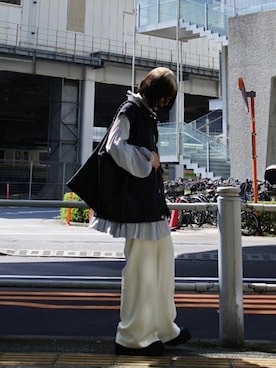 あおいさん（レディース・159cm）の春コーディネート