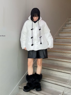 「アイテム（ブルゾン）」を使った、あおいさん（レディース・159cm・20代）の秋コーディネート
