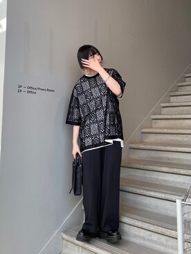 あおいさん（レディース・159cm）の春コーディネート