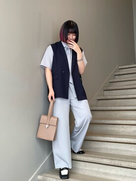 あおいさん（レディース・158cm）の春コーディネート