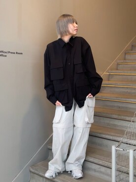 あおいさん（レディース・159cm）の春コーディネート