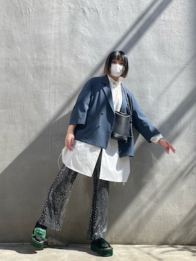 あおいさん（レディース・158cm）の春コーディネート