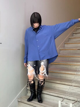 あおいさん（レディース・159cm）の夏コーディネート