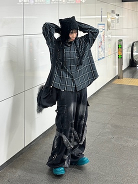 あおいさん（レディース・159cm）の秋コーディネート