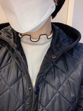 「LAVENHAM（ラベンハム）のアイテム（ブルゾン）」を使った、まいぞさん（レディース・158cm）の秋コーディネート