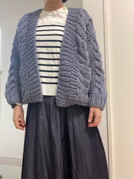 「HELIOPOLE（エリオポール）のアイテム」を使った、まいぞさん（レディース・158cm）の冬コーディネート