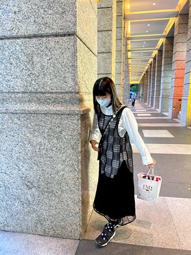  ふ。さん（レディース・163cm）の冬コーディネート