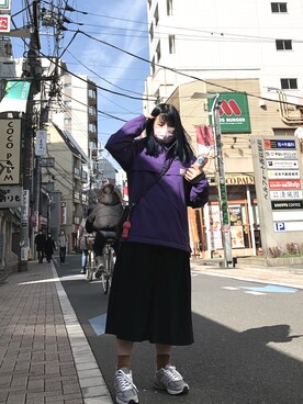 「Carhartt（カーハート）のアイテム（ナイロンジャケット）」を使った、keiyeeeさん（レディース・161cm）の秋コーディネート