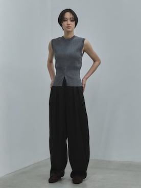 「feepur（フェピュール）のアイテム（シューズ）」を使った、feepurさん（レディース・166cm）の春コーディネート