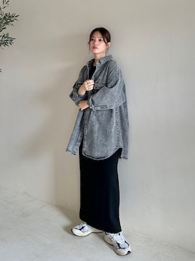 「feepur（フェピュール）のアイテム（ワンピース/ドレス）」を使った、feepurさん（レディース・154cm）の秋コーディネート