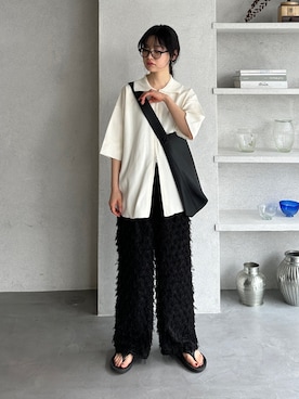「OOFOS（ウーフォス）のアイテム」を使った、feepurさん（骨格ウェーブ・レディース・160cm）の春コーディネート