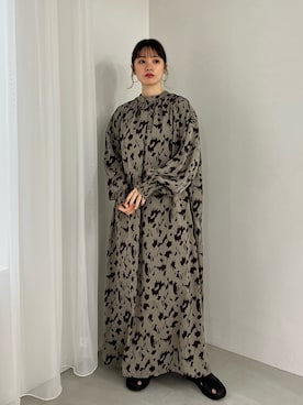 「feepur（フェピュール）のアイテム（ワンピース/ドレス）」を使った、feepurさん（レディース・154cm）の春コーディネート