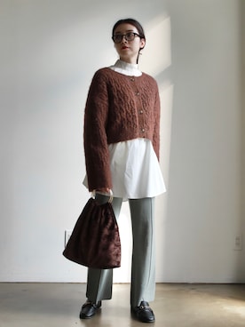 feepurさん（レディース・160cm）の冬コーディネート