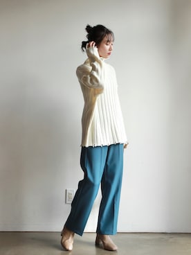 feepurさん（レディース・156cm）の冬コーディネート