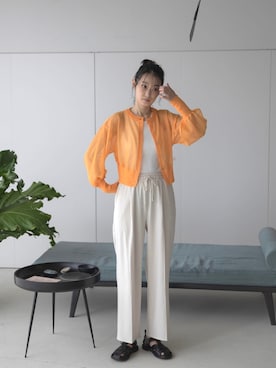 「アイテム（その他）」を使った、feepurさん（レディース・169cm）の春コーディネート