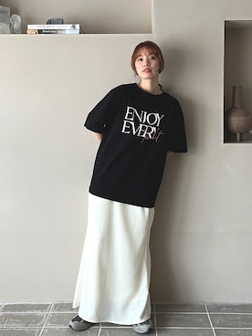 「NEW BALANCE（ニューバランス）のアイテム」を使った、feepurさん（骨格ウェーブ・レディース・154cm）の春コーディネート