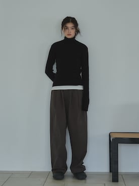 「アイテム（その他）」を使った、feepurさん（レディース・170cm）の秋コーディネート