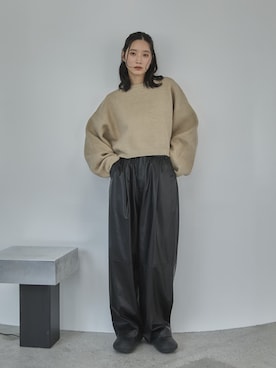 「アイテム（その他）」を使った、feepurさん（レディース・168cm）の冬コーディネート