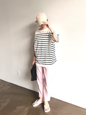 feepurさん（レディース・156cm）の夏コーディネート