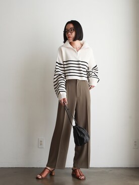 feepurさん（レディース・172cm）の春コーディネート