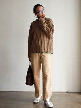 feepurさん（レディース・172cm）の秋コーディネート