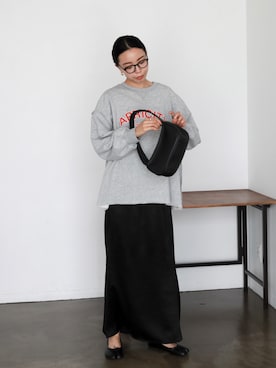 「アイテム（その他）」を使った、feepurさん（レディース・172cm）の冬コーディネート