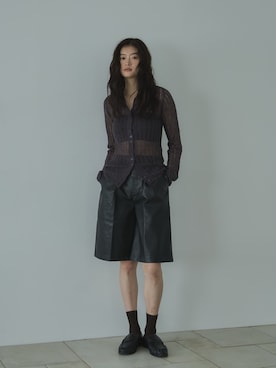 「アイテム（キャミソール）」を使った、feepurさん（レディース・171cm）の秋コーディネート