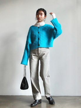 feepurさん（レディース・156cm）の冬コーディネート