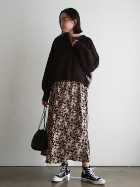 feepurさん（レディース・172cm）の秋コーディネート