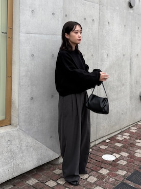 「アイテム（その他）」を使った、feepurさん（レディース・153cm）の冬コーディネート