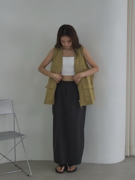 「アイテム（その他）」を使った、feepurさん（レディース・161cm）の夏コーディネート