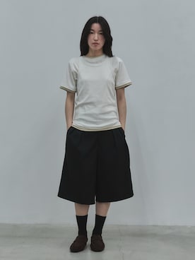 「feepur（フェピュール）のアイテム（シューズ）」を使った、feepurさん（レディース・162cm）の春コーディネート