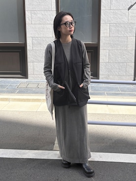 「feepur（フェピュール）のアイテム（バッグ）」を使った、feepurさん（レディース・153cm）の春コーディネート