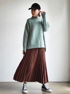 feepurさん（レディース・172cm）の冬コーディネート