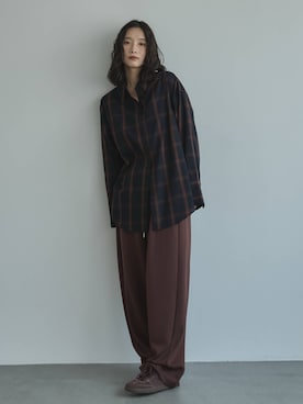 「アイテム（その他）」を使った、feepurさん（レディース・168cm）の秋コーディネート