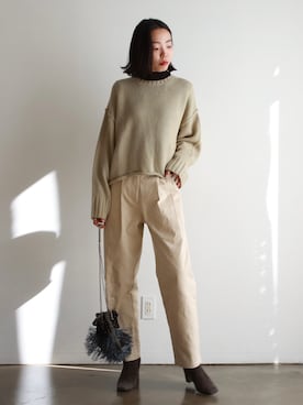 feepurさん（レディース・172cm）の秋コーディネート