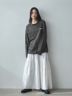 「アイテム（その他）」を使った、feepurさん（レディース・168cm）の春コーディネート