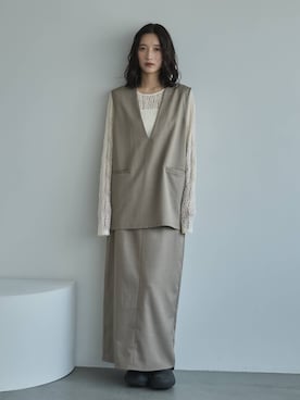 「アイテム（その他トップス）」を使った、feepurさん（レディース・168cm）の秋コーディネート
