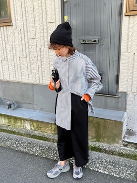 「秋先取りコーデ」｜「アイテム（その他）」を使った、feepurさん（レディース・156cm）の秋コーディネート