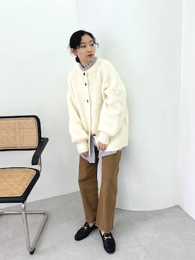「Paraboot（パラブーツ）のアイテム」を使った、feepurさん（レディース・156cm）の冬コーディネート