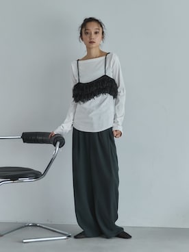 「アイテム（その他トップス）」を使った、feepurさん（レディース・161cm）の夏コーディネート