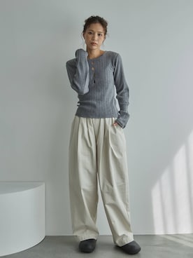 「tukn.（トゥクン）のアイテム」を使った、feepurさん（レディース・165cm）の秋コーディネート