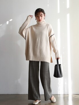 feepurさん（レディース・156cm）の冬コーディネート