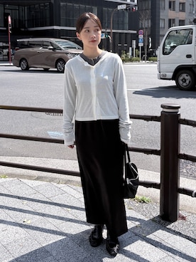 「feepur（フェピュール）のアイテム（バッグ）」を使った、feepurさん（レディース・152cm）の春コーディネート