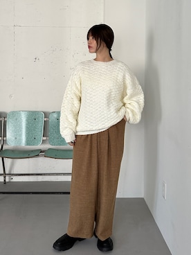 「冬」｜「アイテム（その他）」を使った、feepurさん（レディース・154cm）の冬コーディネート