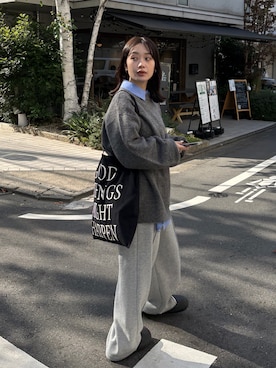 「アイテム（その他）」を使った、feepurさん（レディース・153cm）の秋コーディネート