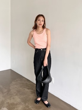 「DONOBAN（ドノバン）のアイテム」を使った、feepurさん（レディース・164cm）の夏コーディネート